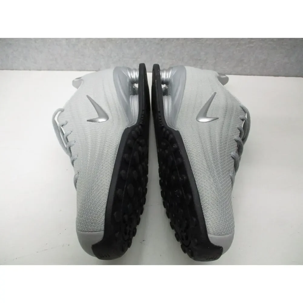 Nike Shox Z 'Metallic Silver' Gray Womens Sz 9 Lace Athletic Sneakers Shoes